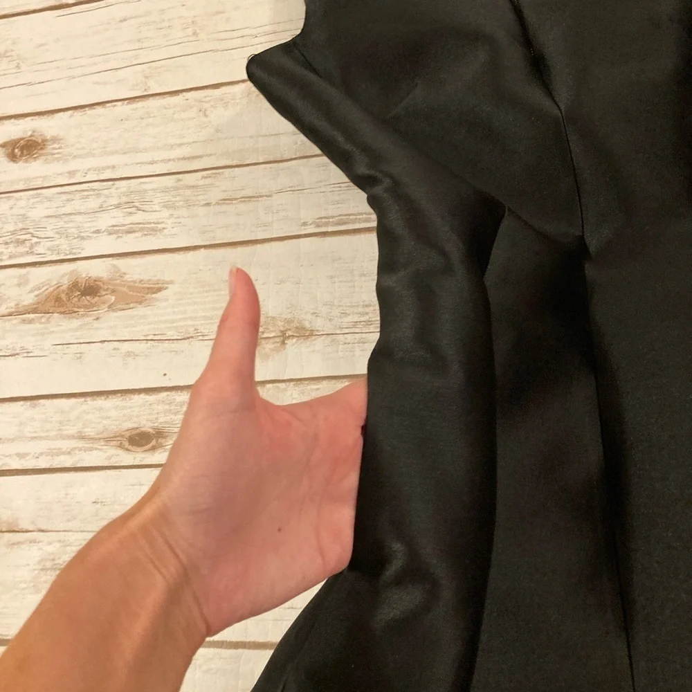 kate spade Black Sleeveless A-Line Mini Dress